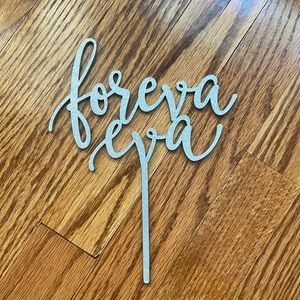Wedding cake topper